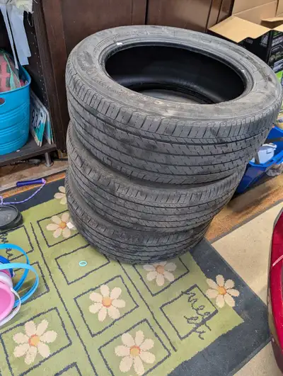 Quantity 3 Firestone tires for sale. Just came off rims with no leaks or patches. Good for a few mor...