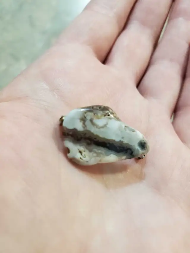 Vintage Stone Brooch