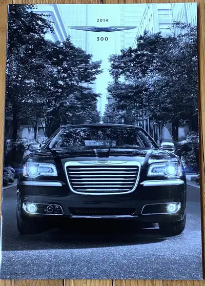 2014 FRENCH CHRYSLER 300 AUTO BROCHURE FOR SALE THIS FRENCH BROCHURE HAS 19 PAGES SHOWING MODELS OF...