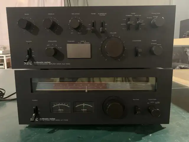 NEC AUA-7000E Amplifier and AUT-7000E Tuner64424056407171120