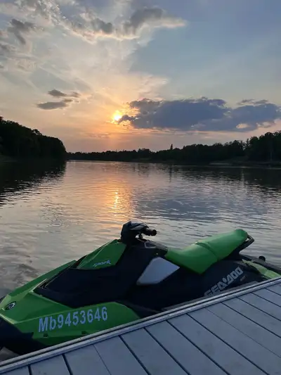 Multiple units available with two place trailers and single trailers. We Also rent boats see our oth...