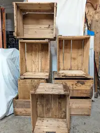 Caisses de bois