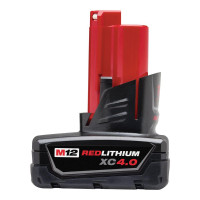 New! Milwaukee M12™ REDLITHIUM™ XC4.0AH Battery (48-11-2440)