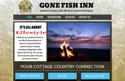 Seasonal RV Lot  Cabin Rental, View more