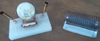 2 Pieces of Vintage Desk Items: See Pictures, $12.00 Each