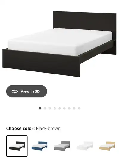 IKEA Malm Queen bed frame, View more