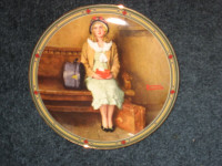 A Young Girl's Dream Plate# 1 Rockwell American Dream Bradford