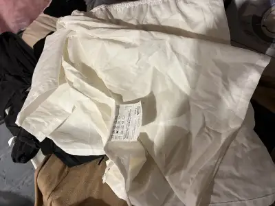 Off white standard ikea crib skirt , View more