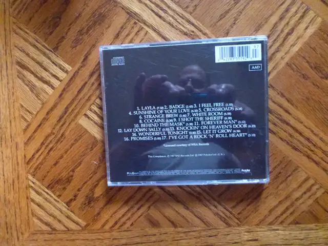 The Cream Of – Eric Clapton   CD   mint  $5.0062864361873794121