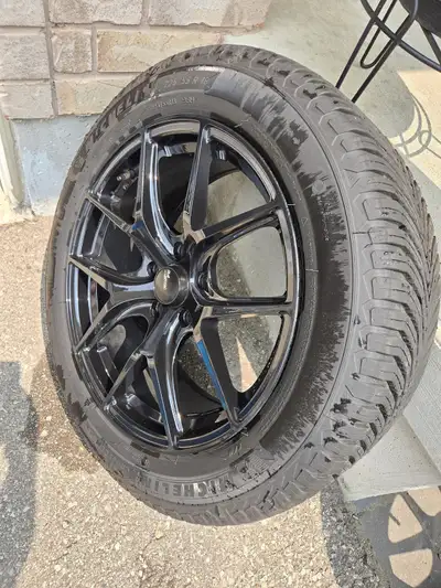 Selling a set of 4 wheels with tires. Were used on a Mazda CX30 and have sensors installed for Mazda...