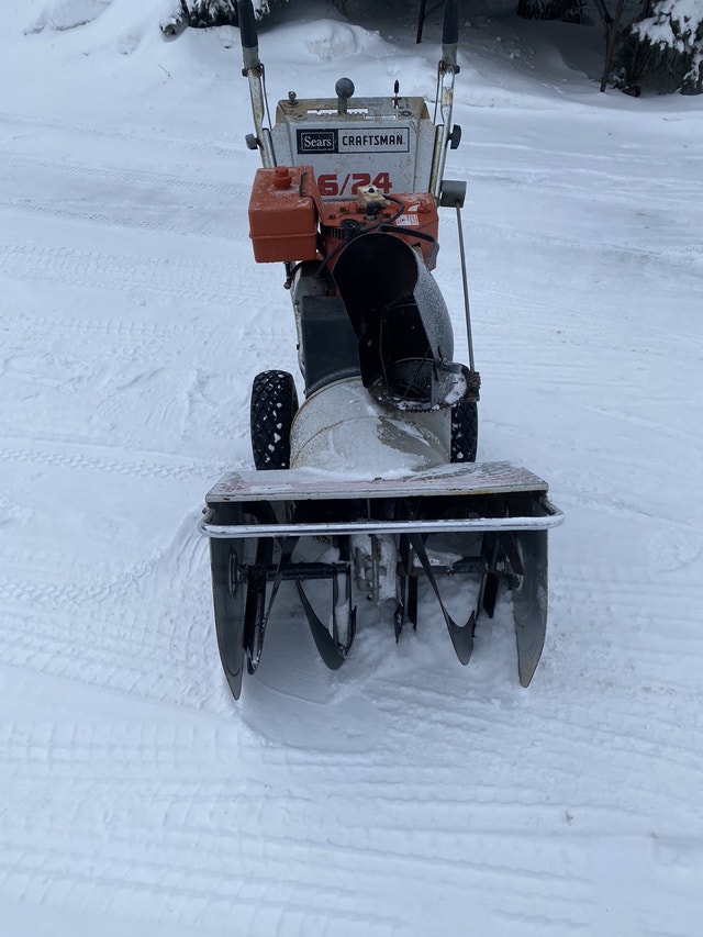 Craftsman Snowblower Electric Start 624 Snow blower Snowblowers