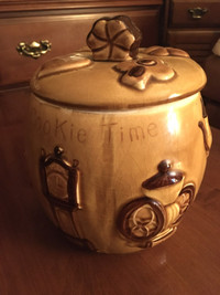 60s Vintage "Cookie Time" Cookie Jar