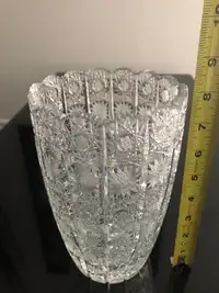Vase de crystal