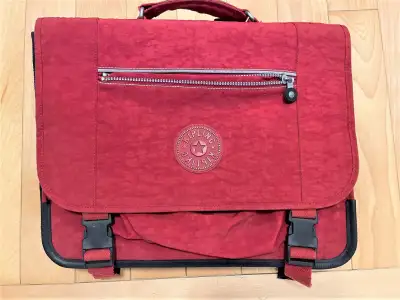 Kipling Red Medium School Bag Excellent Condition, View more