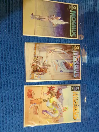 Issues 4, 5, and 6. Indendentation in cove of issue 6. Otherwise excellent condition. CBR total valu...