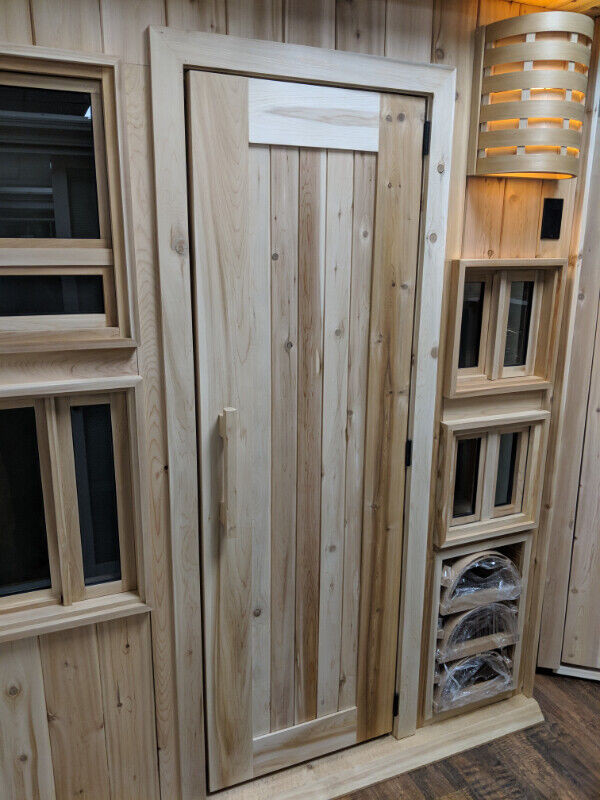 Sauna Cedar Windows and Cedar Doors by Morrison in Windows, Doors & Trim in Sudbury - Image 2