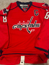 Washington capitals hockey jersey with Ovechkin