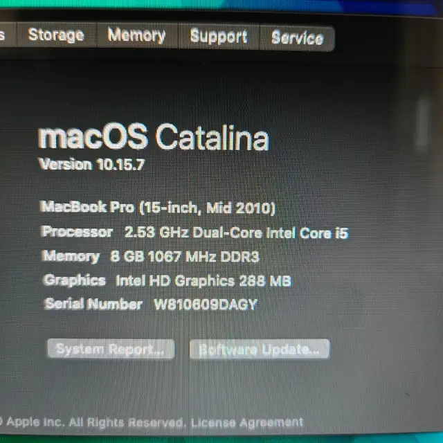 Macbook Pro Mid 2010 15" | Intel i5 | 8 Gb RAM | SSD 128 Gb in Laptops in Laval / North Shore - Image 3