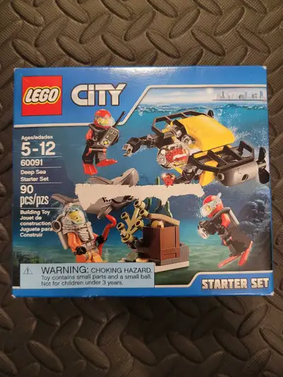 LEGO CITY 60091: Deep Sea Starter Set, New & Sealed See Pictures, View more