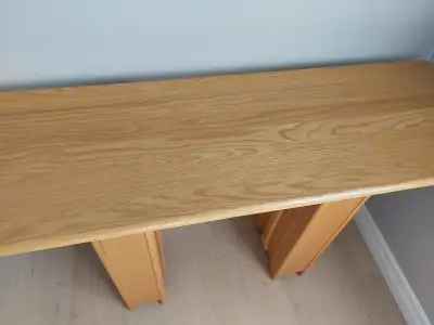 meuble console en chêne massif, View more