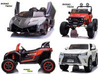 KIDS RIDE ON CARS JEEPS 4X4 ATV DUNE BUGGY UTV 24 VOLTS GO KART