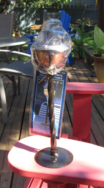 LAMPE TORCHE DE TABLE À LA CITRONELLE dans Autre  à Longueuil/Rive Sud