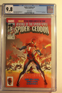 Spider-Geddon #0 Comic Mint Variant Campbell