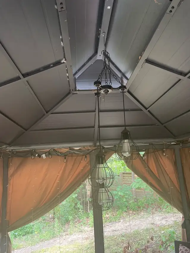 gazebo-steel in Patio & Garden Furniture in City of Toronto - Image 3