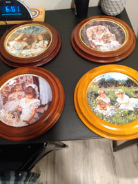 Sandra kucks collectable plates....