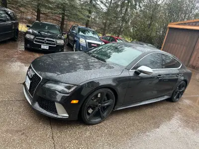 2014 Audi RS7 4.0 Twin Turbo Quattro All wheel drive 0-100 3.3seconds! Clean title Mint condition in...