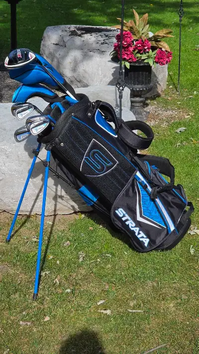 STRATA Right Golf Clubs with Stand Bag CALLAWAY Driver , View more