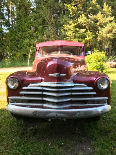 1947 Chevy Fleetmaster The car is in good shape for an 78 year old automobile. It has a 6 cylinder e...