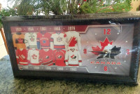 Hockey Canada wall clock, Team Canada Jersey,  Man cave decor