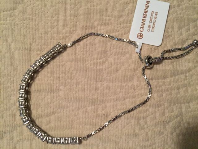 Great Graduation Gift...Cubic Zirconia Bolo Bracelet -- New! in Jewellery & Watches in St. Albert - Image 4