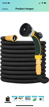 TheFitLife Expandable Garden Hose 75FT