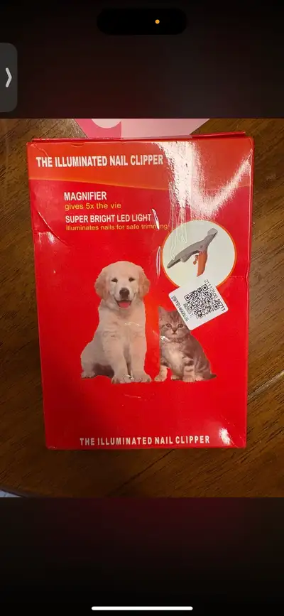 Coupe-ongles pour chien, chat ou lapin, acheté sur Amazon, en bon état. 10$ Je le vends parce que j’...