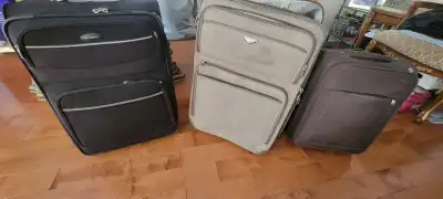 3 CHECK IN, 3 CARRY ON LUGGAGE/SUITCASES FOR SALE ALSO, AIRTRAV, View more