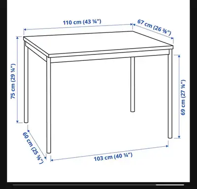 Dining table with 3 chairs , View more