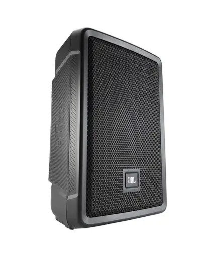 New! JBL IRX108BT 8-inch powered PA speaker., View more