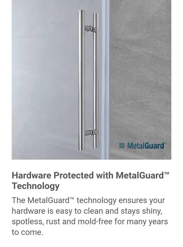 New 60" Shower Door62854394318723121
