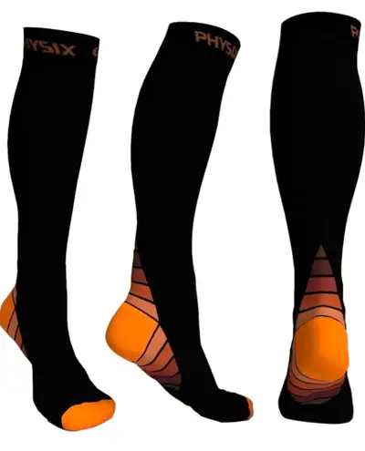 New Physix Gear Compression Socks Women & Men 20-30 mmHg, View more