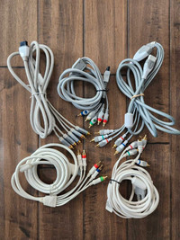 Wii HD Component AV Cables