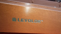 Levolor Faux Wood Blinds/Bamboo Roller Blinds