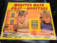 Vintage original 1980s Monstet Mash game