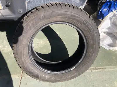 4 Goodyear winter tires only 1 season old (2024 ,3 months) in LIKE NEW condition with almost no wear...