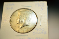 1968 D USA Half Dollar Silver Coin