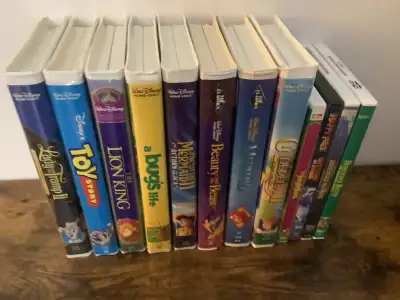 Disney VHS  + DVD, View more