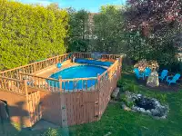 Oval Above Ground pool