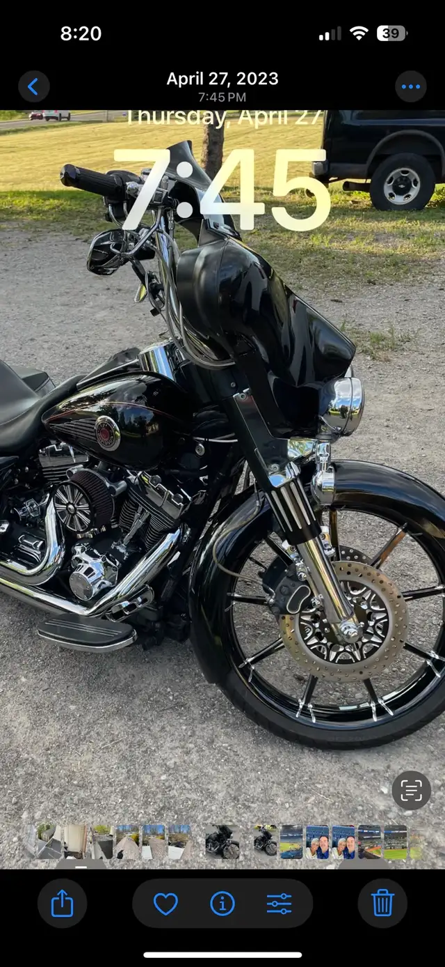 2001 Harley Hot Rod Bagger in Street, Cruisers & Choppers in Mississauga / Peel Region - Image 6
