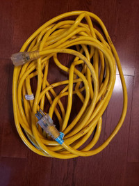“Yellow Jacket” Extension Cord, 50 feet 15A/125V with grounded o